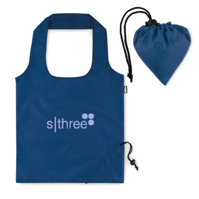 Sac de courses | Pliable | Plastique recyclé | Impression une couleur