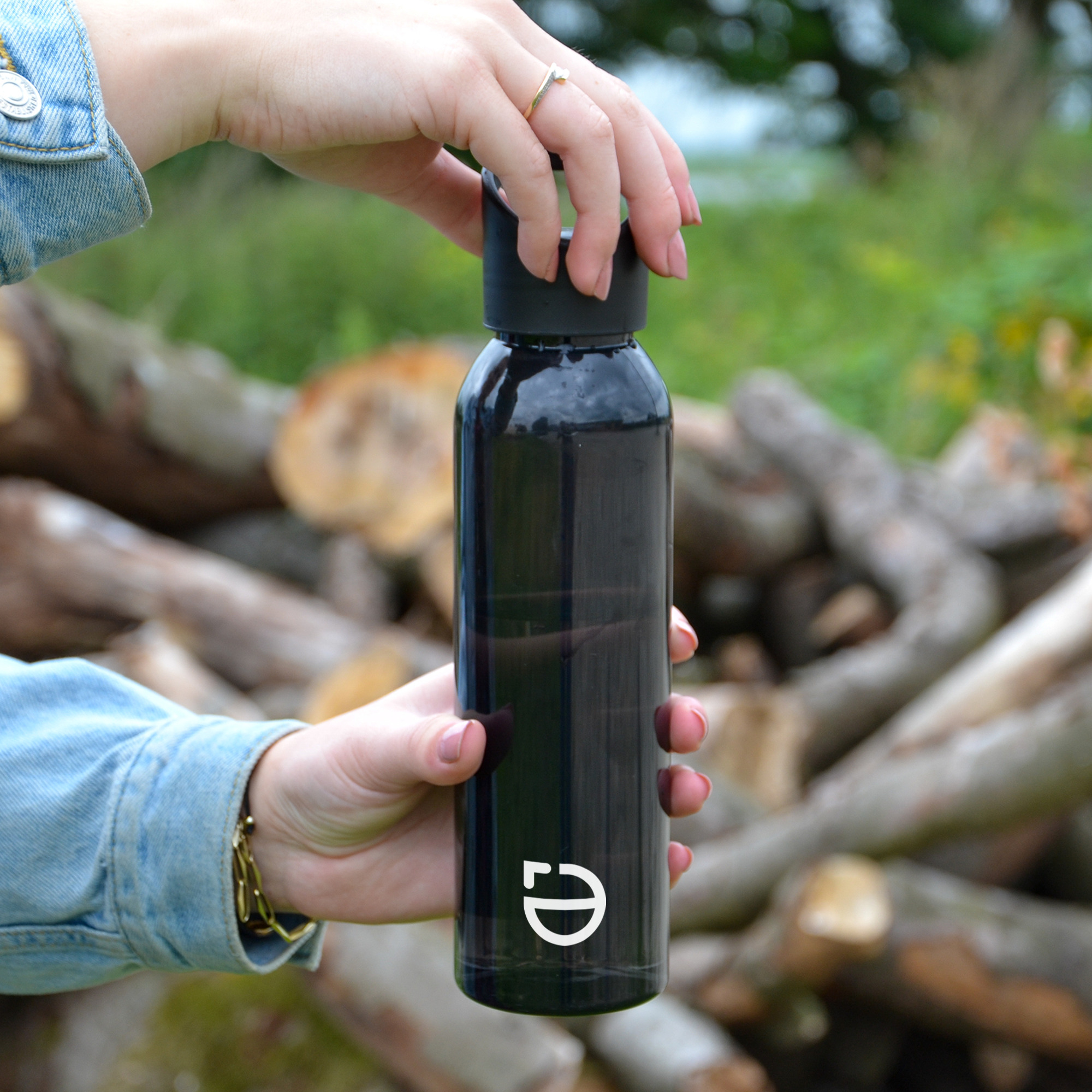Bouteille d'eau Sky - 650 ml | Impression en 1 couleur ou en quadrichromie
