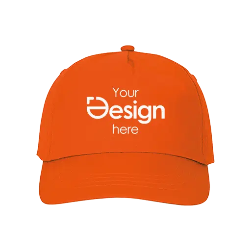 Casquette - Coton | 5 panneaux | Broderie ou impression en 4 couleurs