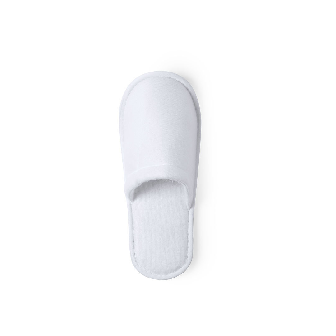 Chaussons d'hôtel | Coton/polyester | Taille unique | Impression 1 couleur