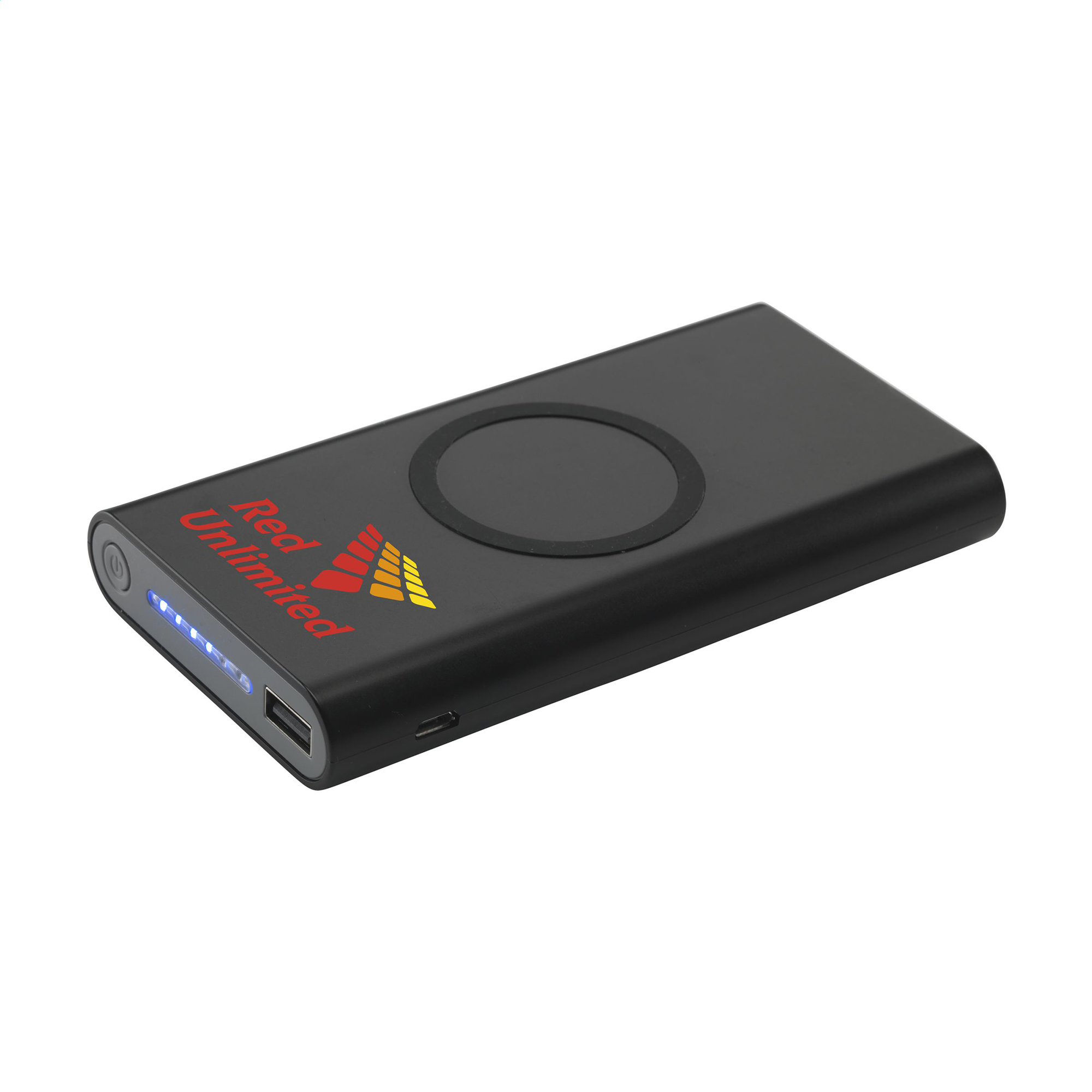 Batterie externe sans fil | 8000 mAh | Plastique recyclé
