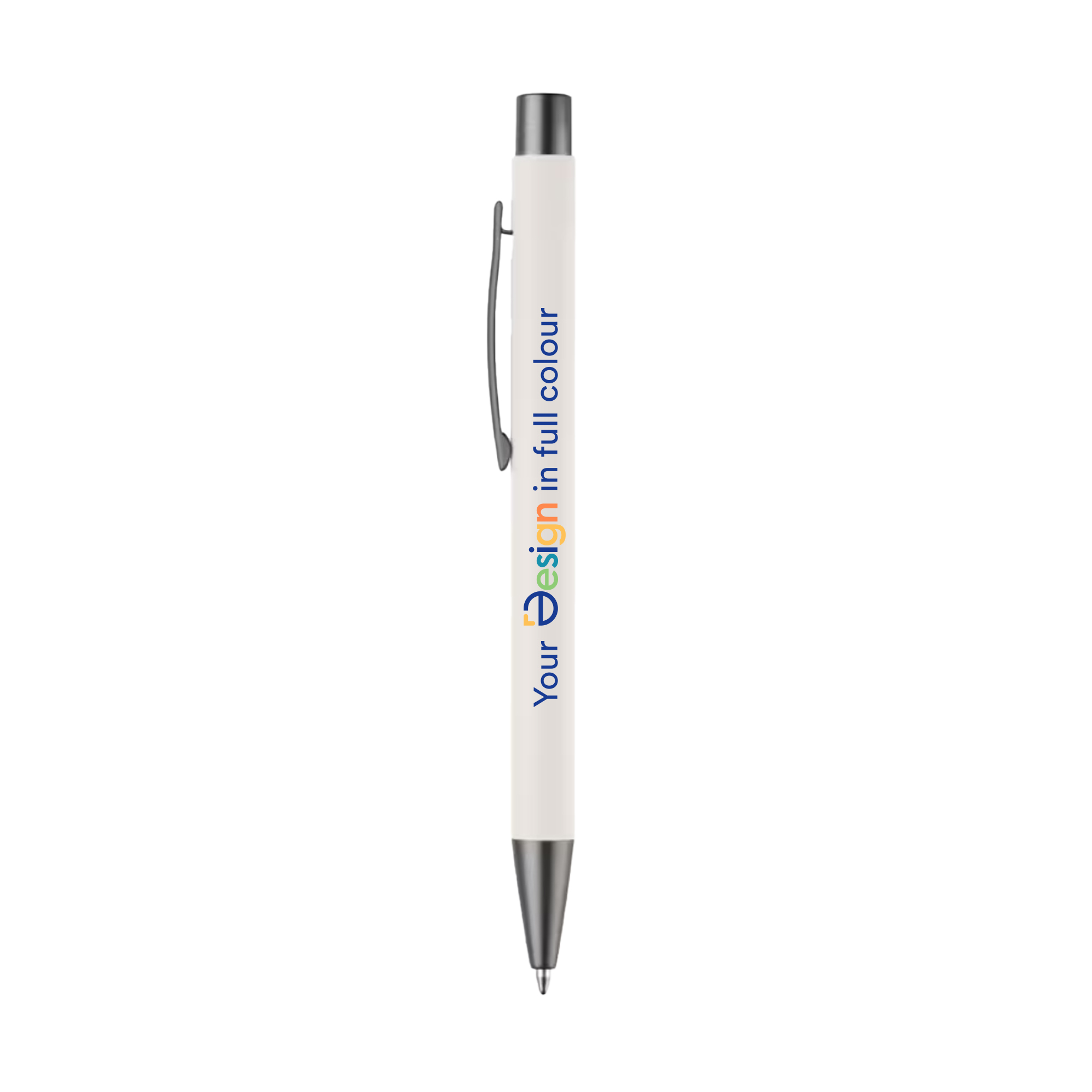 Stylo à bille | Métal | Caoutchouc | Encre bleue
