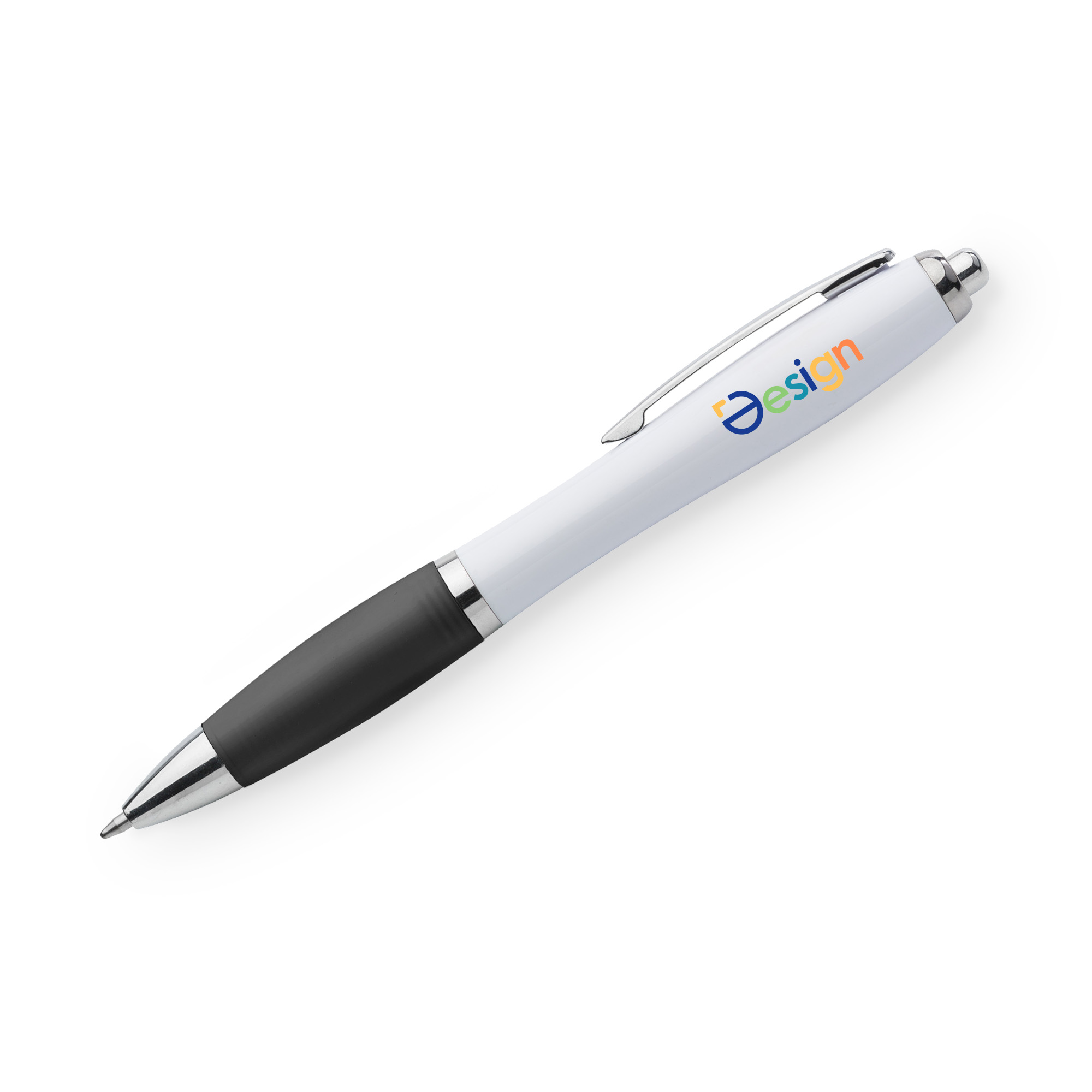 Stylo – Hardcolour | Encre bleue | Bouton-poussoir | Finition brillante