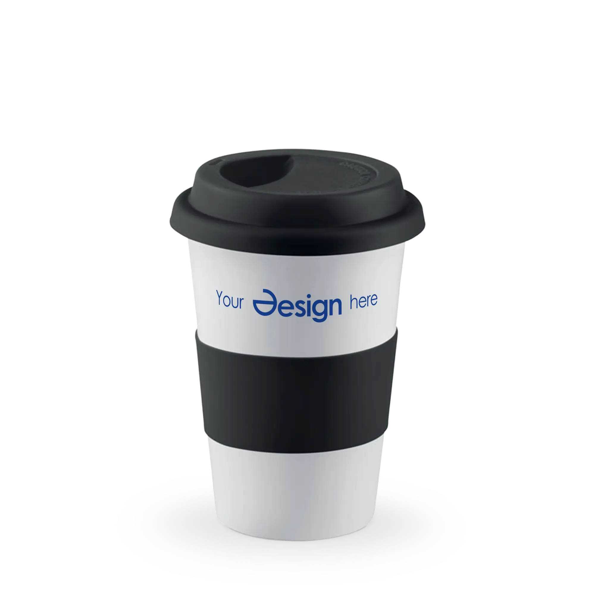 Tasse coffee-to-go - 350 ml | Céramique | Jusqu'à 4 couleurs d'impression