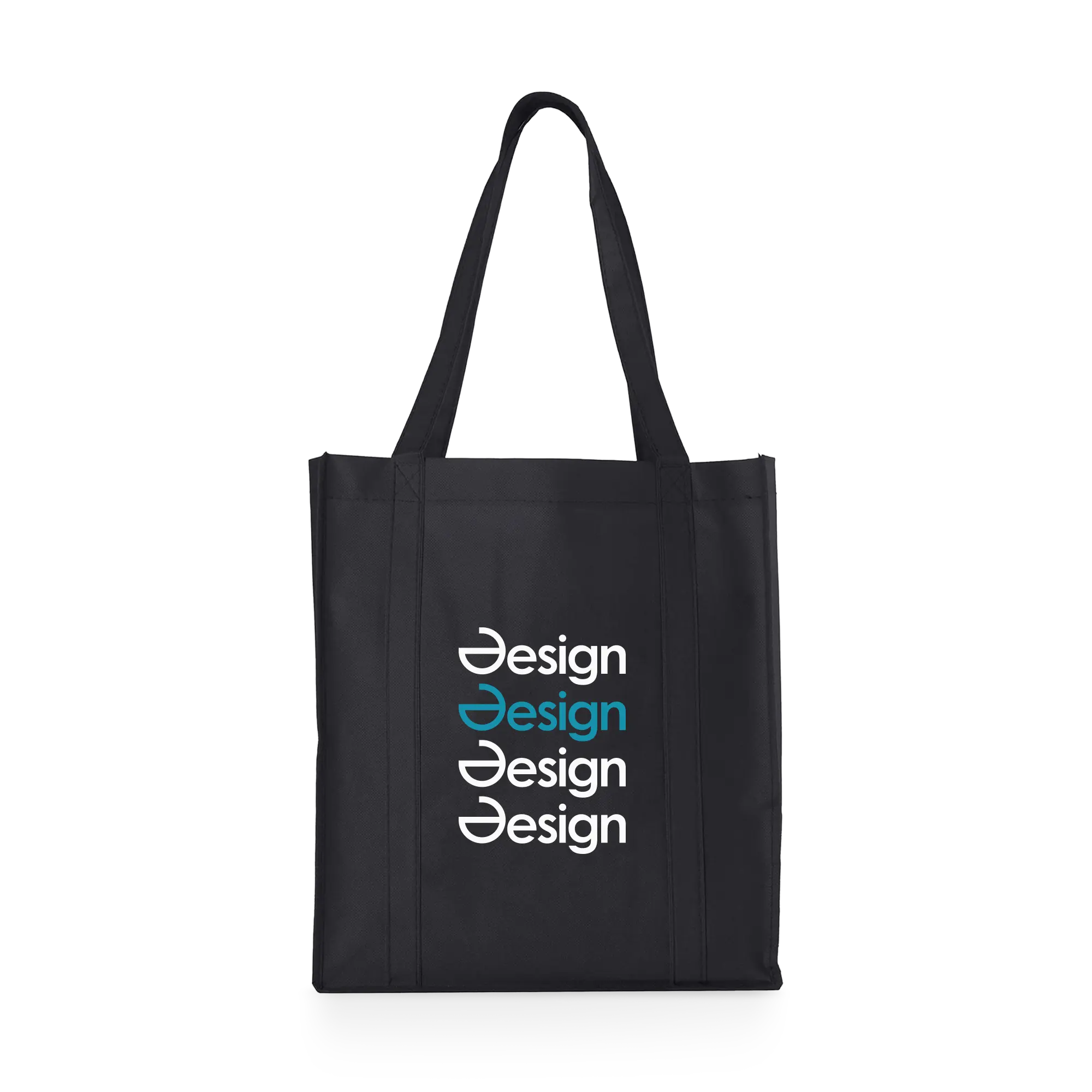 Sac shopper XL | Fond renforcé | 33 x 38 x 25 cm | Impression jusqu'à 4 couleurs