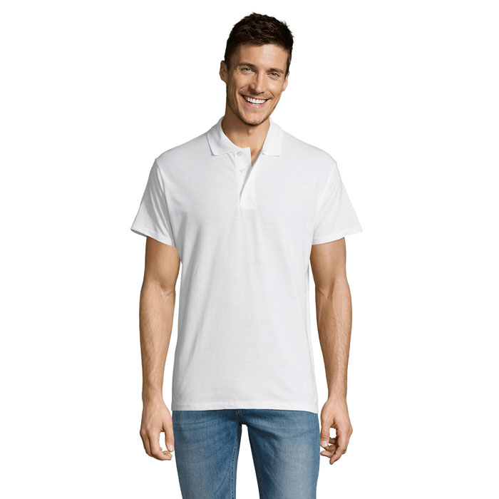 Polo Leon - Homme | 170 g/m² coton | Impression 2 couleurs