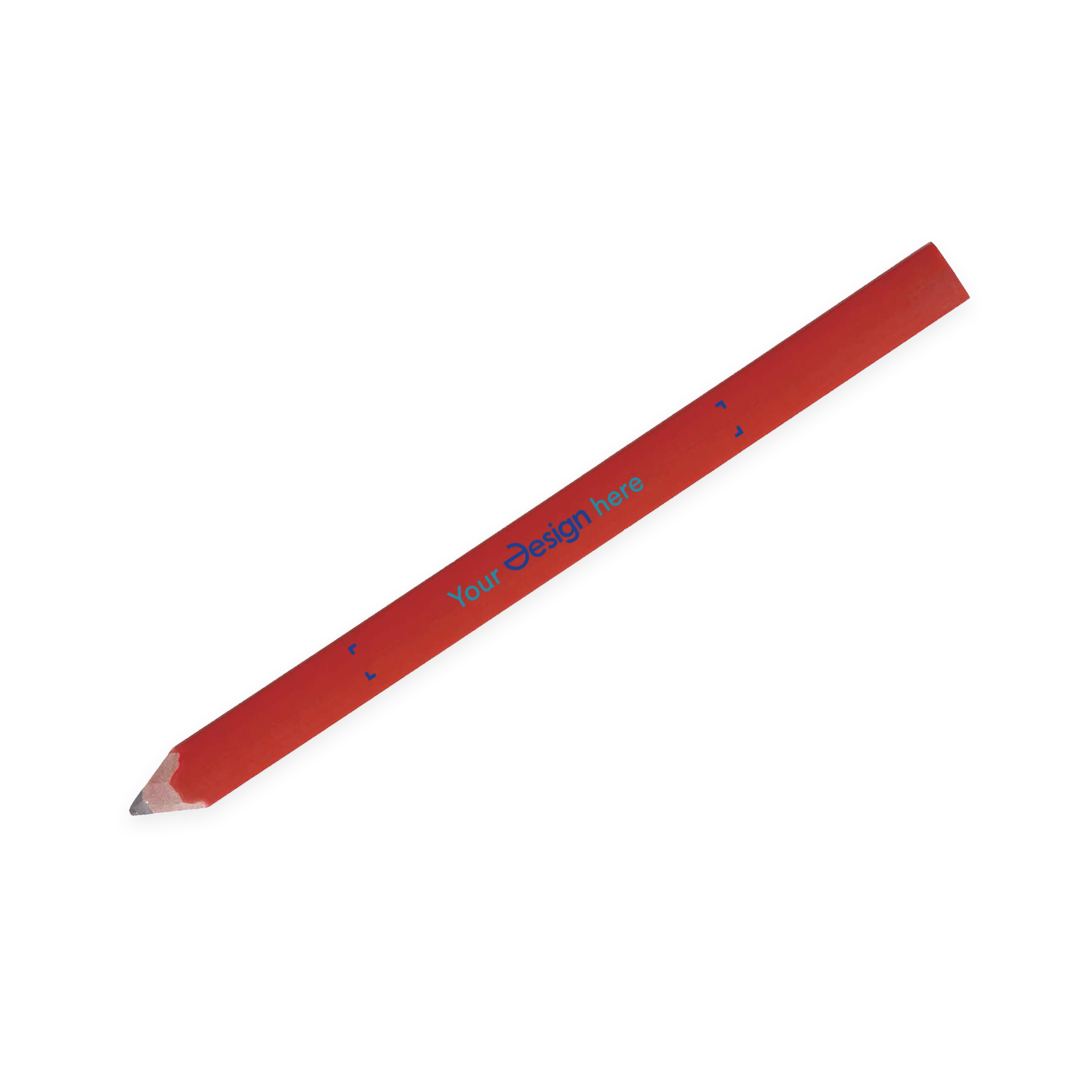 Crayon de charpentier | Chypre | Non taillé | Impression jusqu'à 4 couleurs