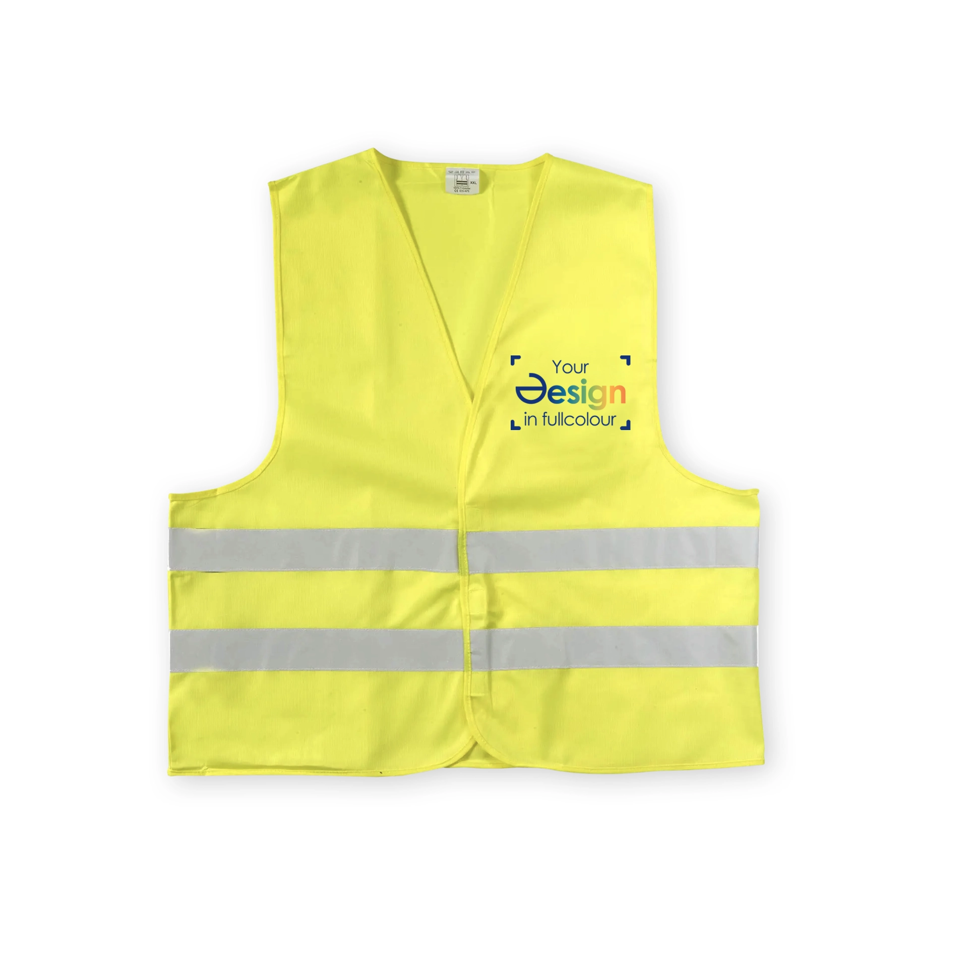 Gilet de sécurité - RPET | XL | Rapide | Quadrichromie
