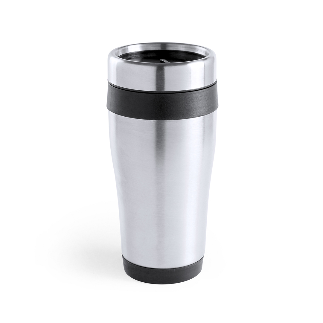 Mug isotherme - 450 ml  | Acier inoxydable | Impression 1 couleur