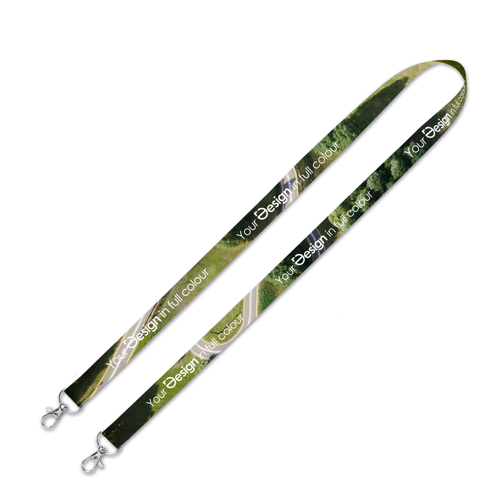 Tour de cou - 20 mm | RPET | Impression quadri