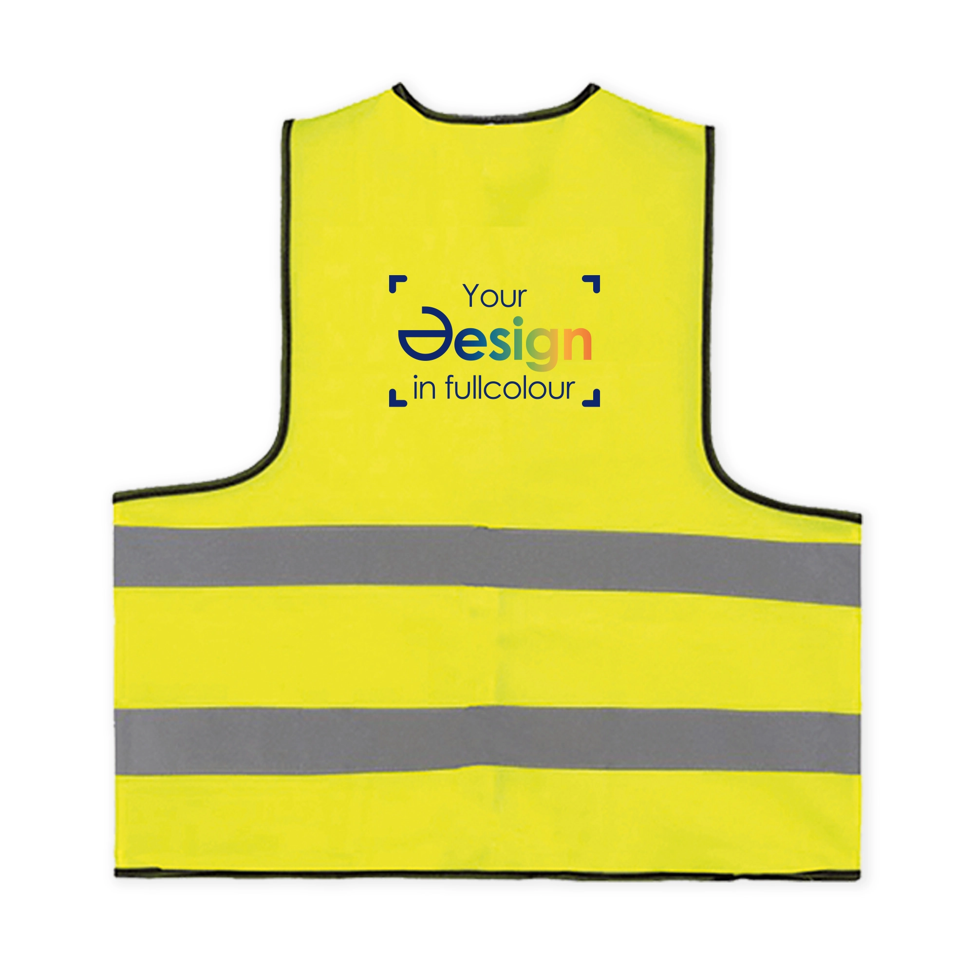 Gilet de sécurité – Taille unique | Impression transfert | EN ISO 20471 Classe 2