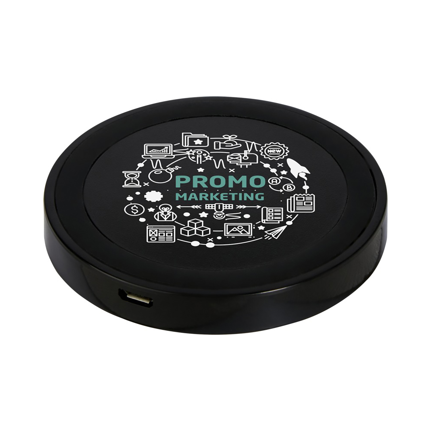 Chargeur de téléphone | Sans fil | Plastique | Ø 6,9 cm