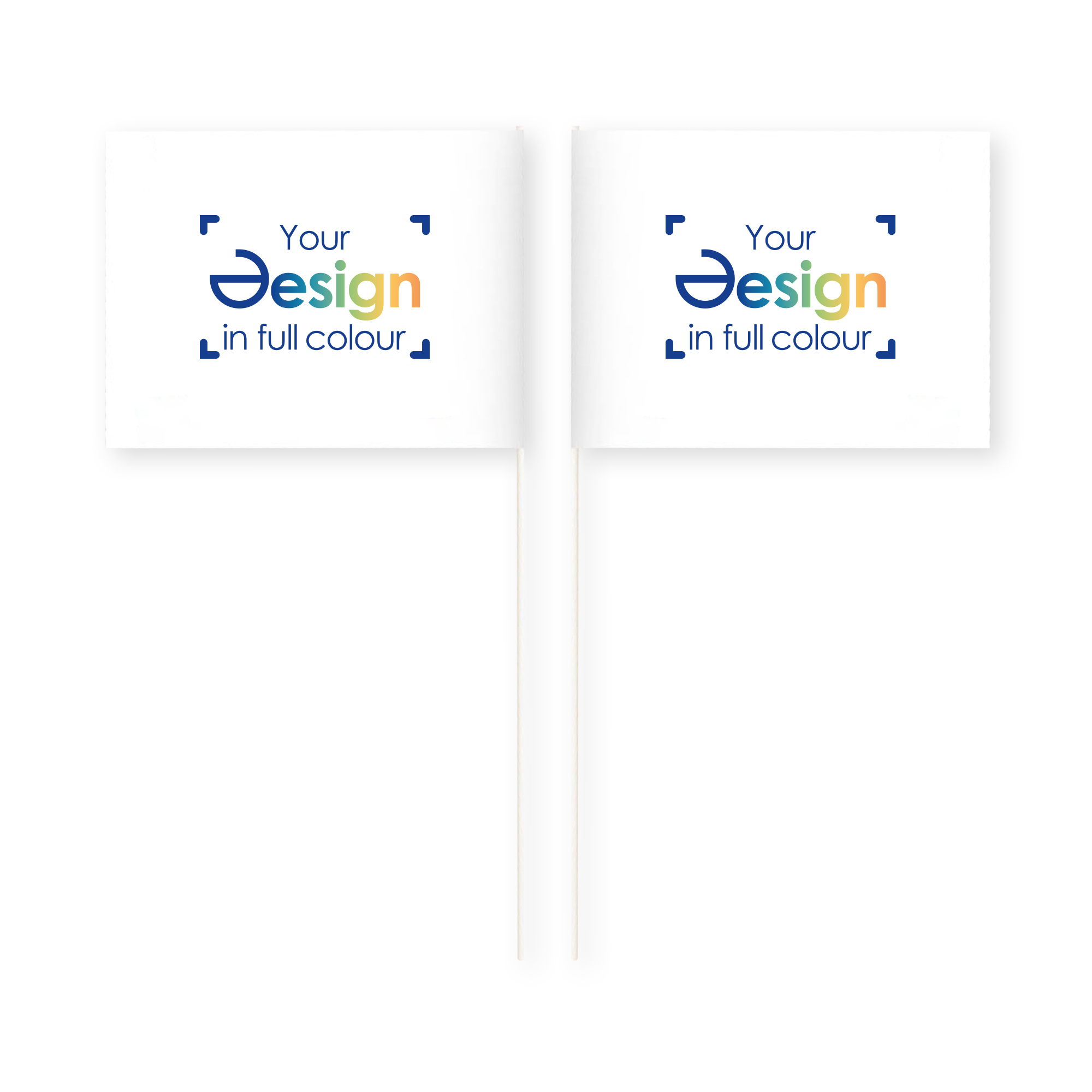 Papier à fanions | Fabriqué en Europe | Petite édition | Quadrichromie