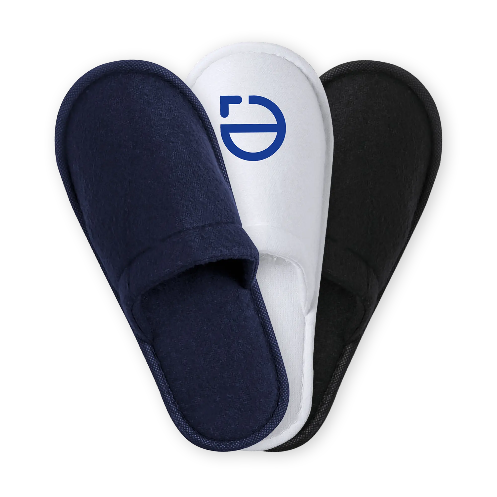 Chaussons d'hôtel | Coton/polyester | Taille unique | Impression 1 couleur