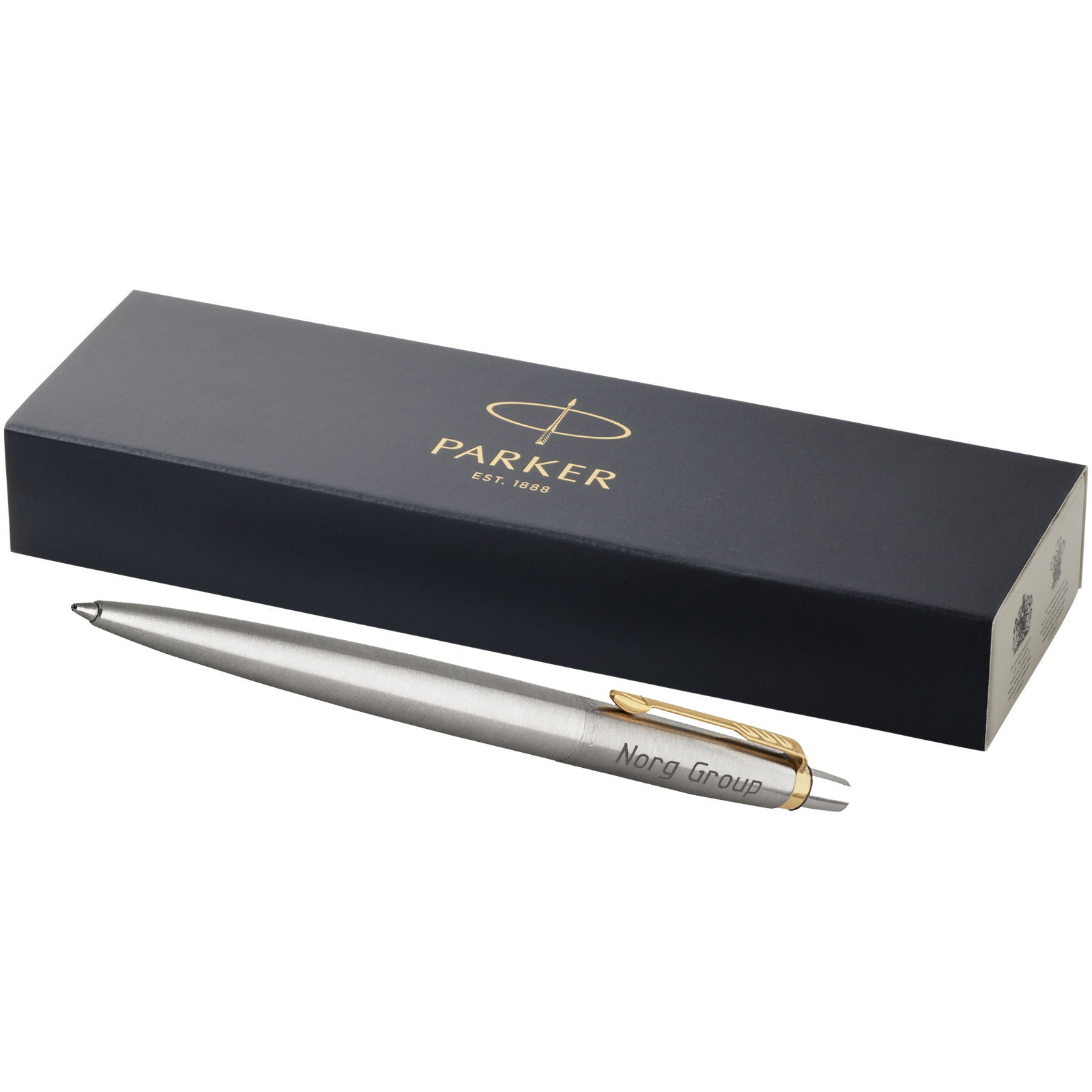 Stylo-bille | Jotter SS Parker | Y compris emballage cadeau