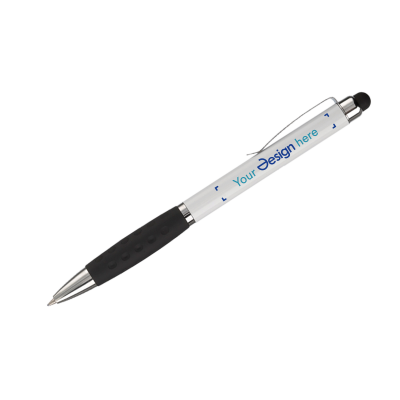 Stylo à bille | Tactile | ABS & métal | Quadrichomie