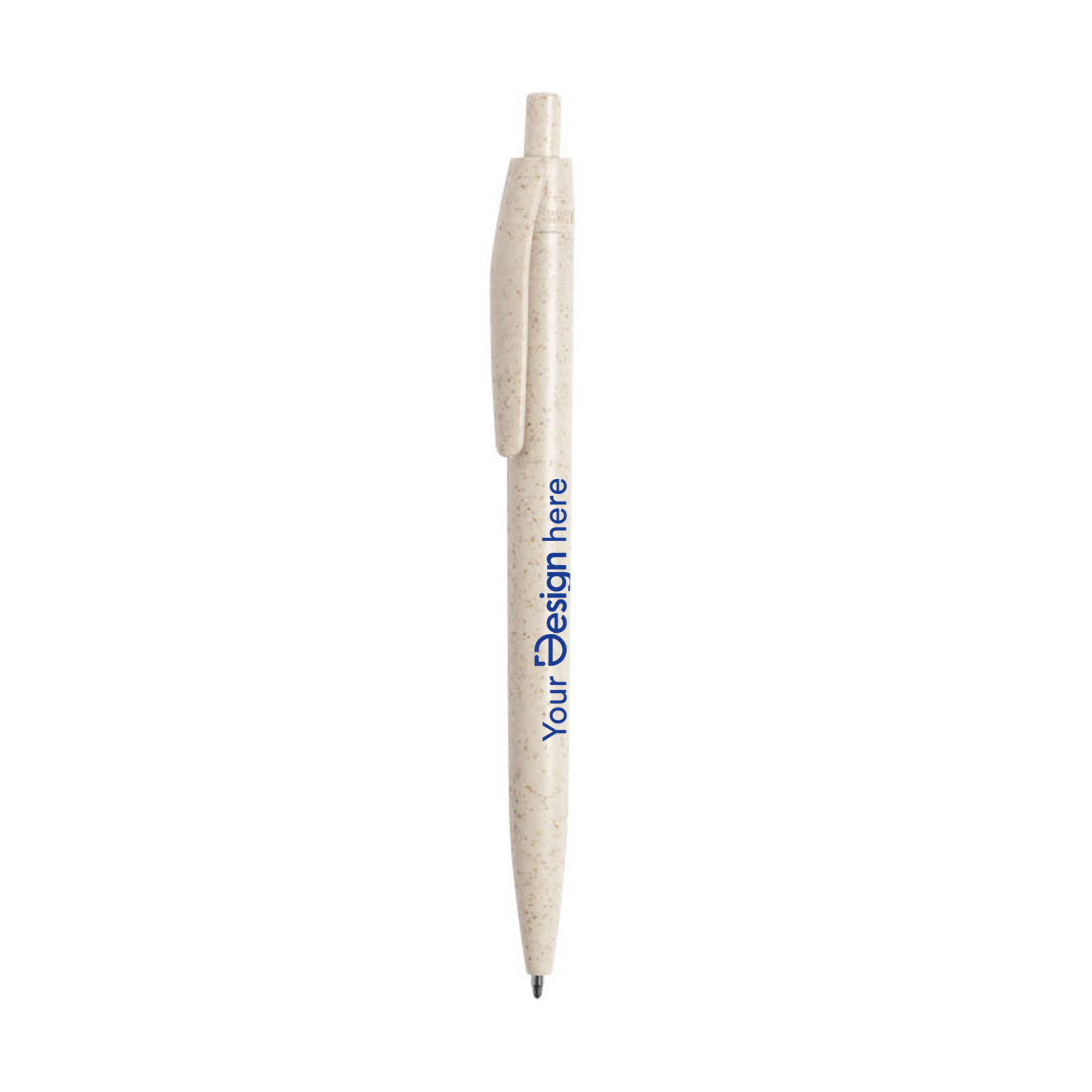 Stylo à bille | Paille de blé | Encre bleue | Diverses couleurs