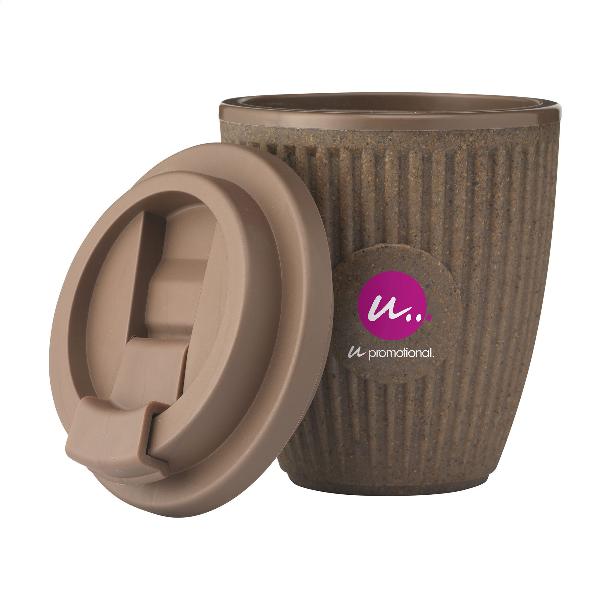 Café à emporter - 250 ml  | Marc de café | Impression jusqu'à 4 couleurs