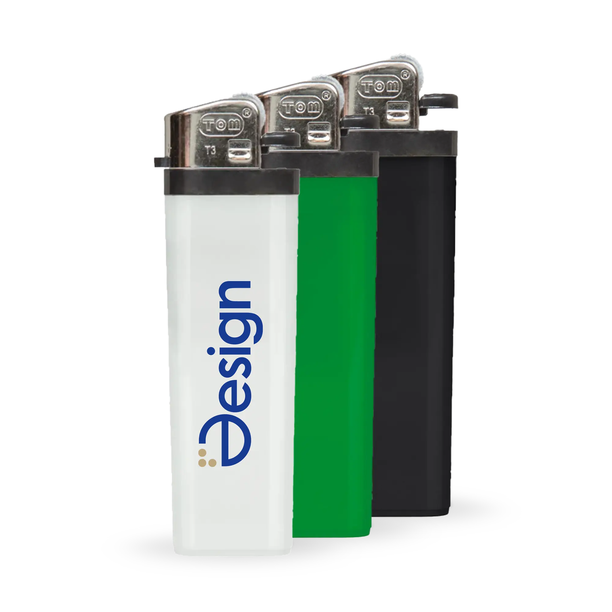 Briquet | Plastique et acier | Livraison rapide | Quadrichromie