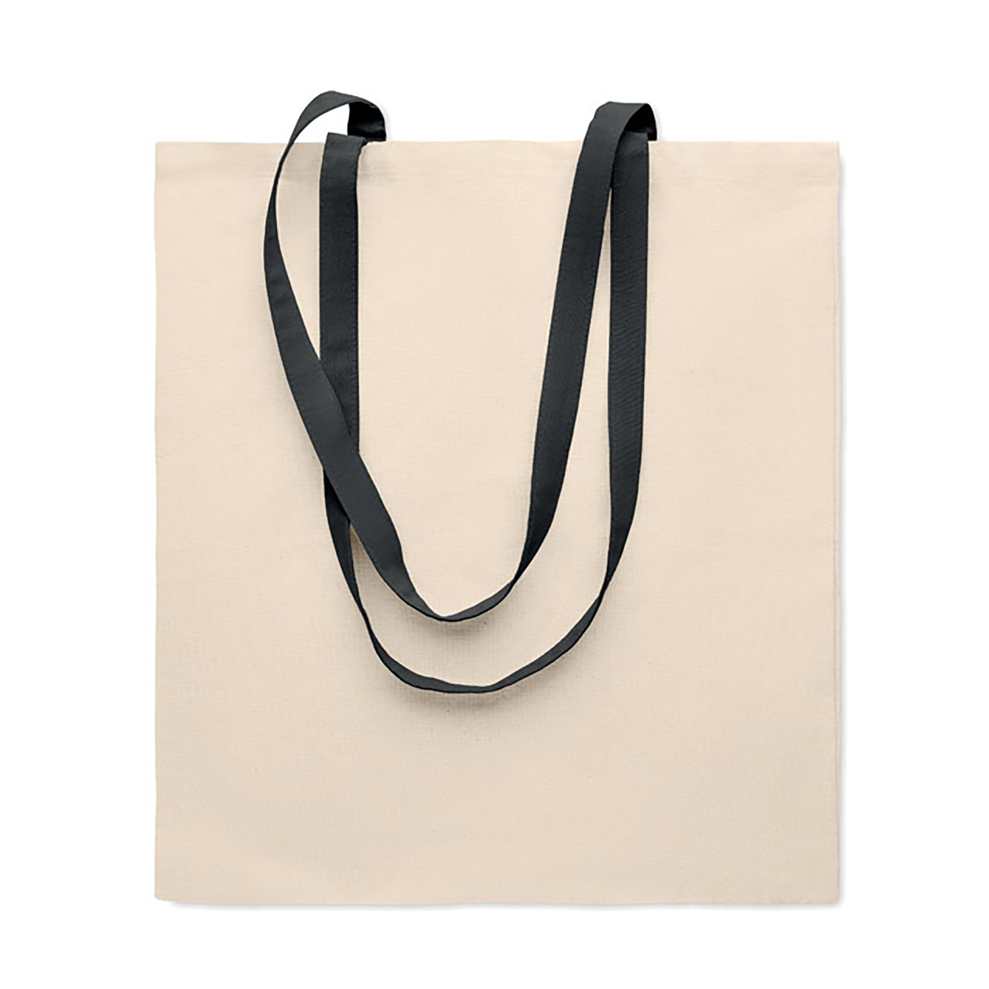 Sac en coton | Anses colorées | 140 gr/m2 | Impression jusqu'à 4 couleurs