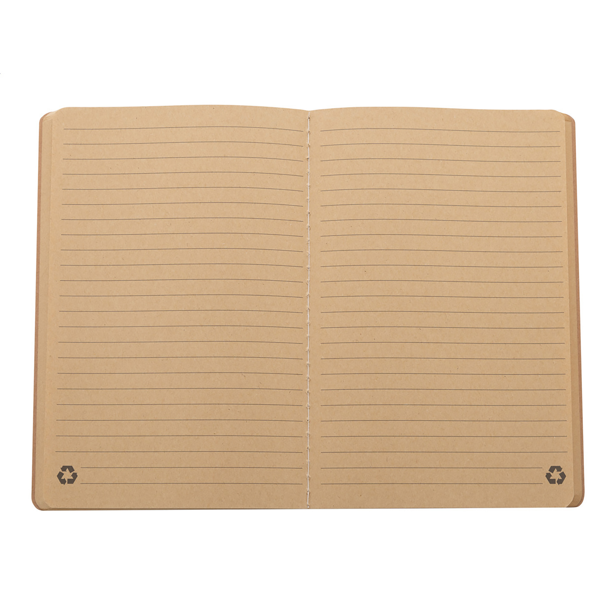 EcoKraft A5 Carnet – Papier Recyclé | 60 Pages | Aspect Naturel
