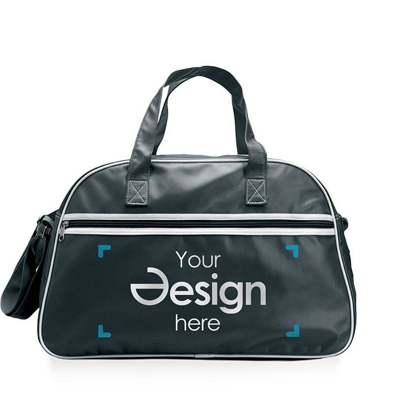 Sac de sport | PVC | Modèle bowling | Passepoils blancs