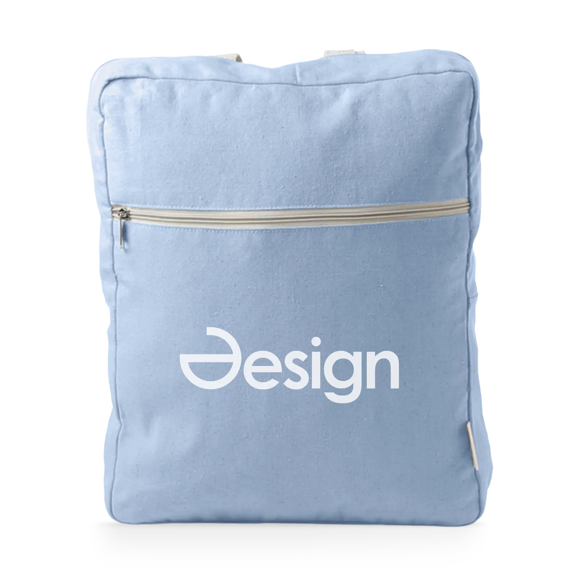 Sac à dos ligne naturelle | 100% coton recyclé | Divers coloris | Impression jusqu'à 4 couleurs