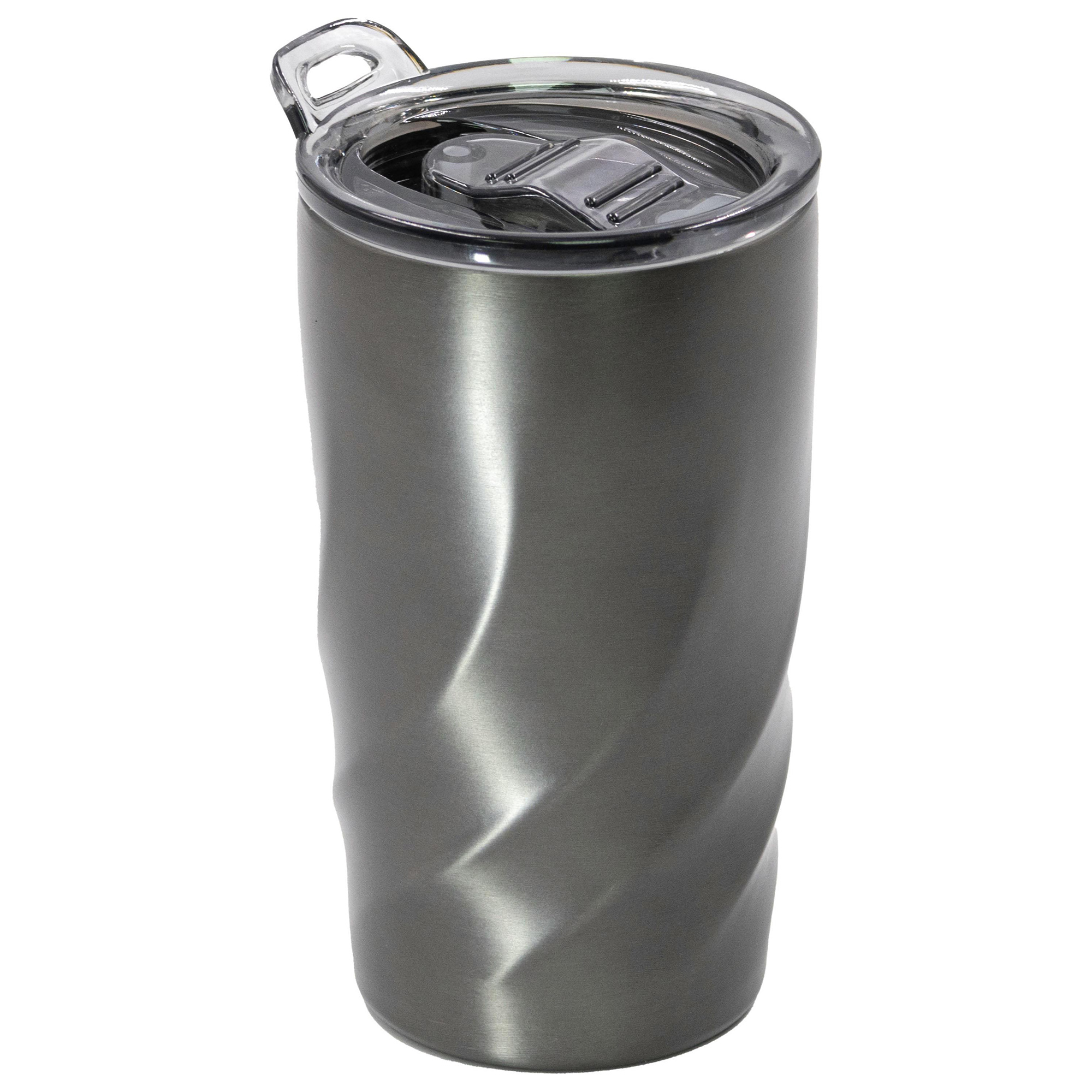 Mug de voyage Vortex – 400 ml | Isolation Coppertech | Couvercle anti-fuite | Fabriqué en acier inoxydable