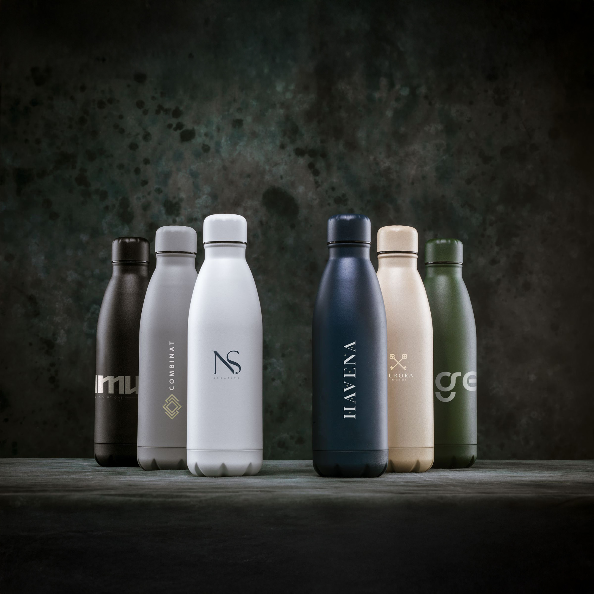 Bouteille isotherme en acier inoxydable – 500 ml | Matériau recyclé | Finition mate | Double paroi & étanche