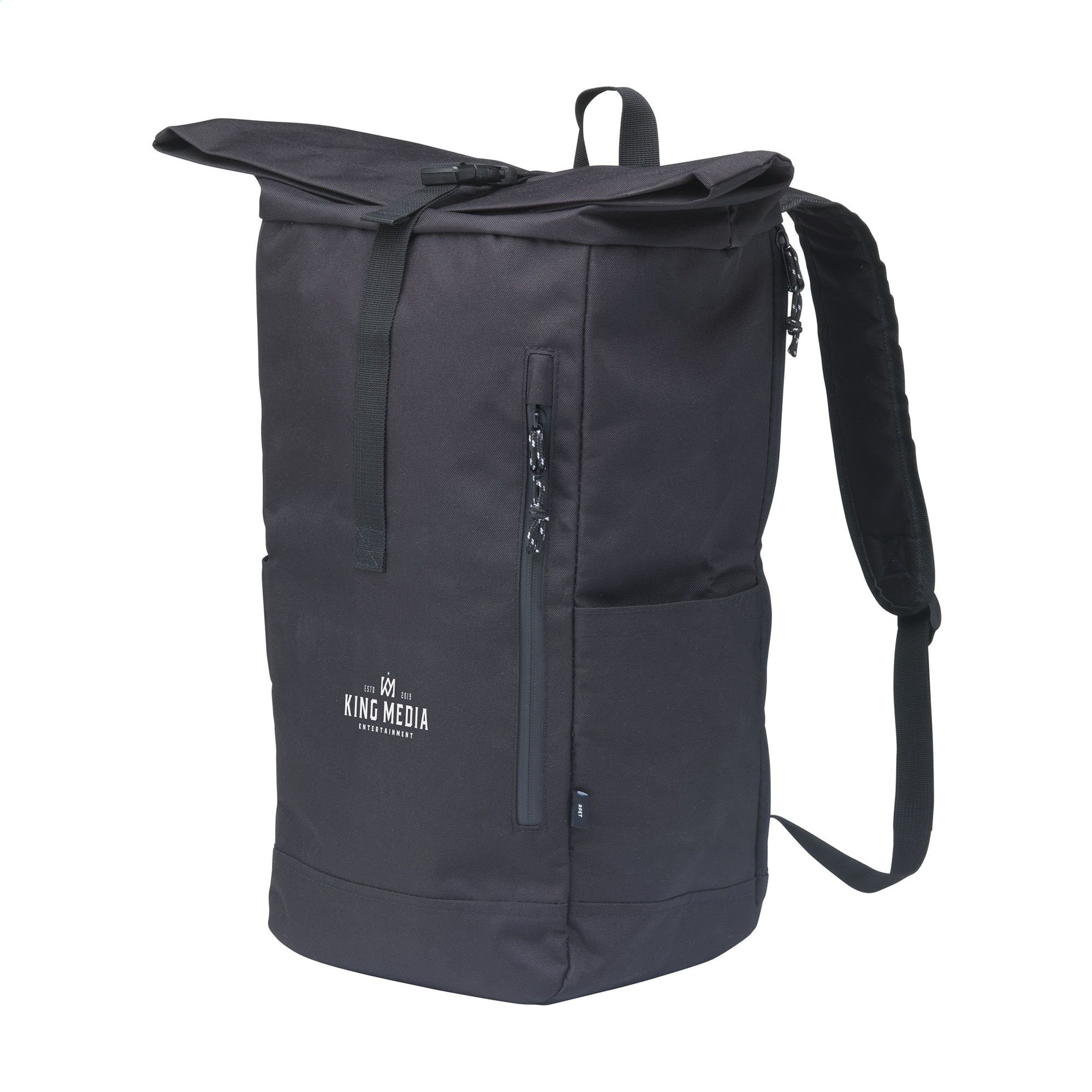 Sac à dos | Polyester RPET | Capacité de 30 litres | Impression 1 couleur