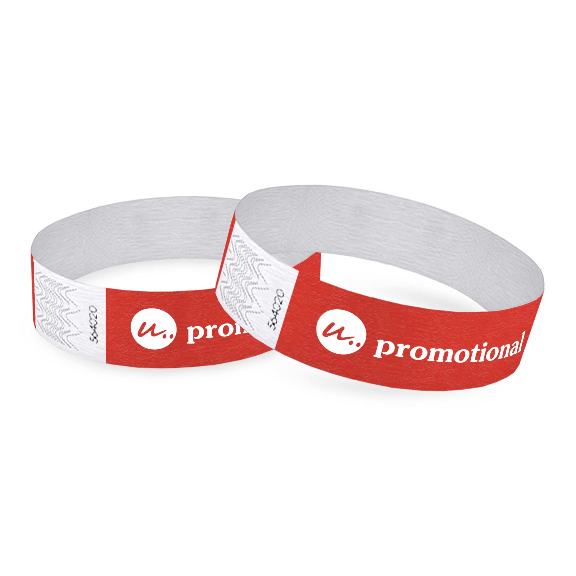 Bracelets Tyvek - 27 mm | Impression noire | 258 x 27 mm | Couleurs variées
