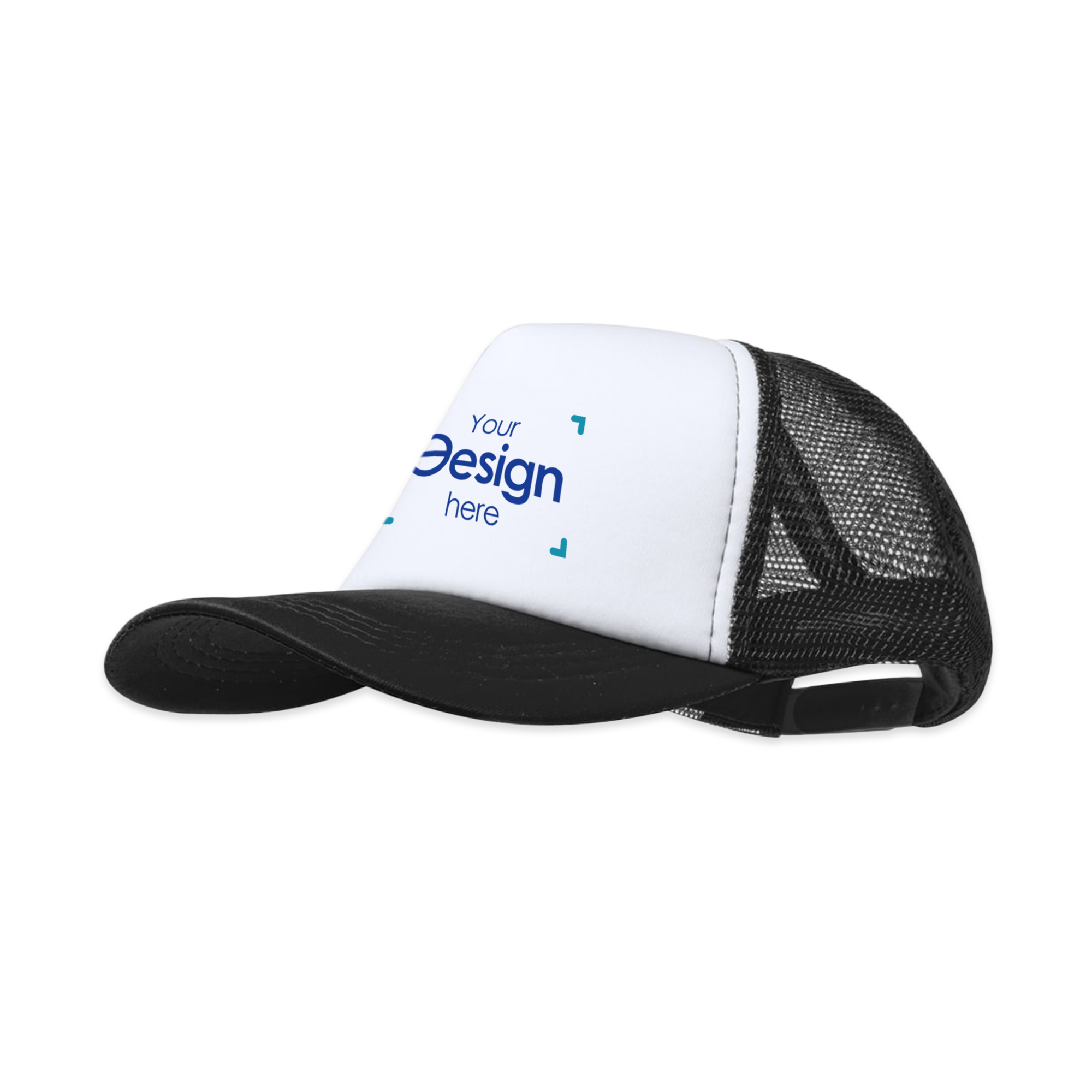Casquette trucker Billy | 5 panneaux | Polyester | Impression 1 couleur