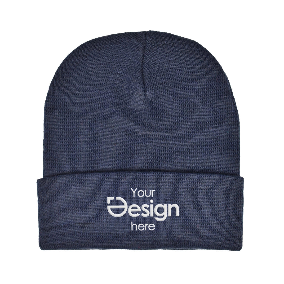 Bonnet tricoté | 100% RPET | Broderie