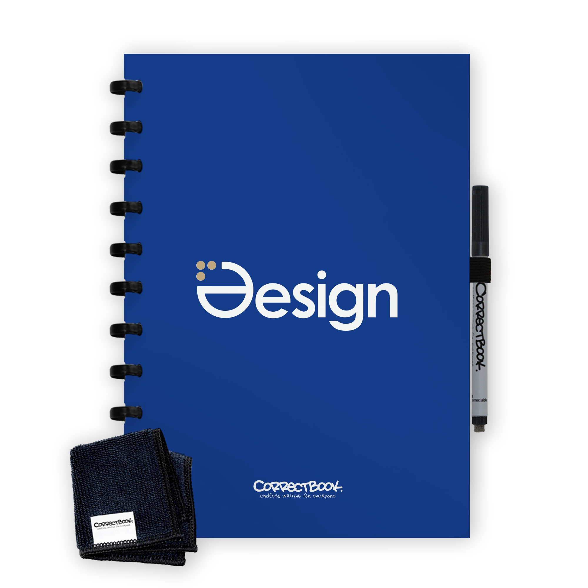 Correctbook - A5 | 40 feuilles | Reliure à anneaux | Quadrichromie