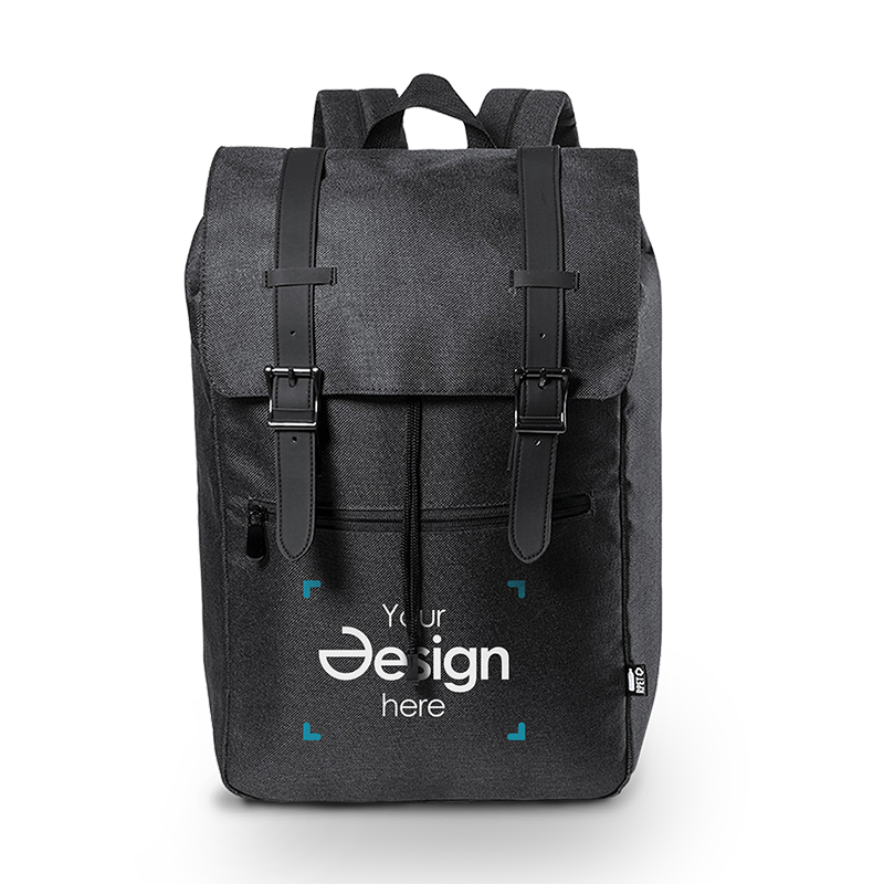 Sac à dos pour ordinateur portable | 15" | PET recyclé | Impression jusqu'à 4 couleurs