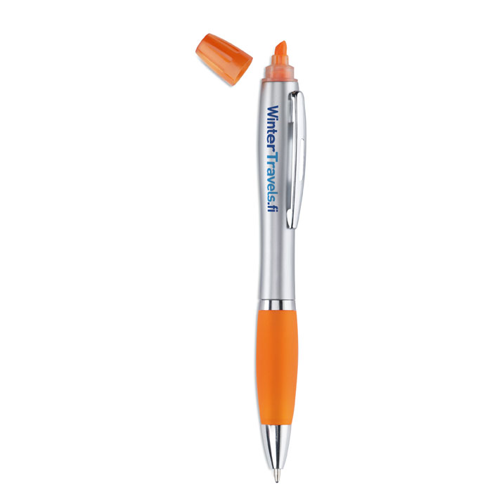 Stylo à bille | ABS | Surligneur | 2-en-1