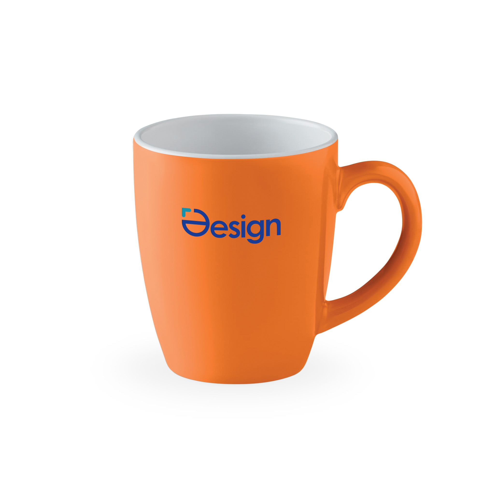 Mug coloré - 300 ml | Intérieur blanc | Jusqu'à 4 couleurs d'impression