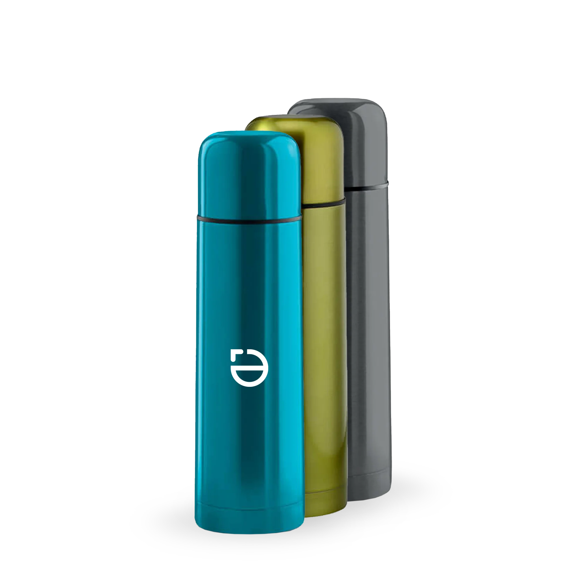 Bouteille thermos - 500 ml | Acier inoxydable métallique | Double paroi