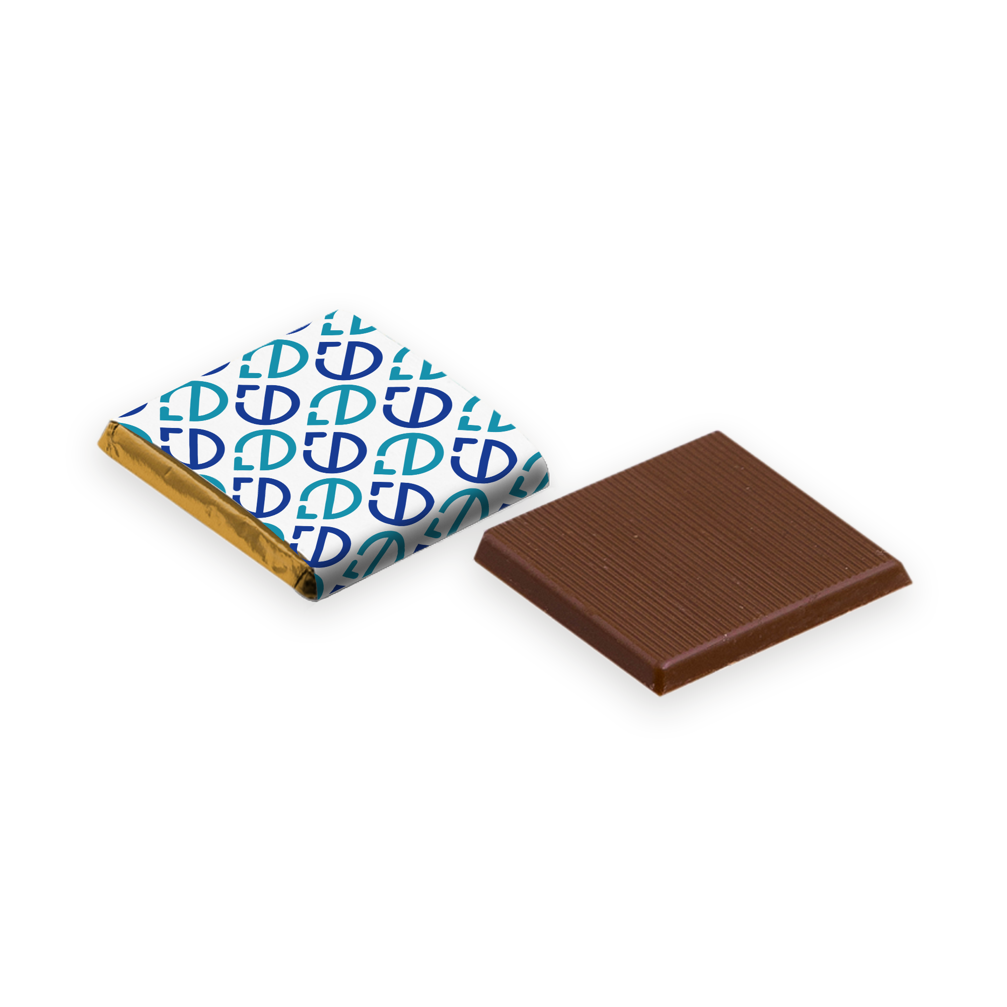 Chocolat Napolitain – Carré | Quadrichromie | Grande quantité