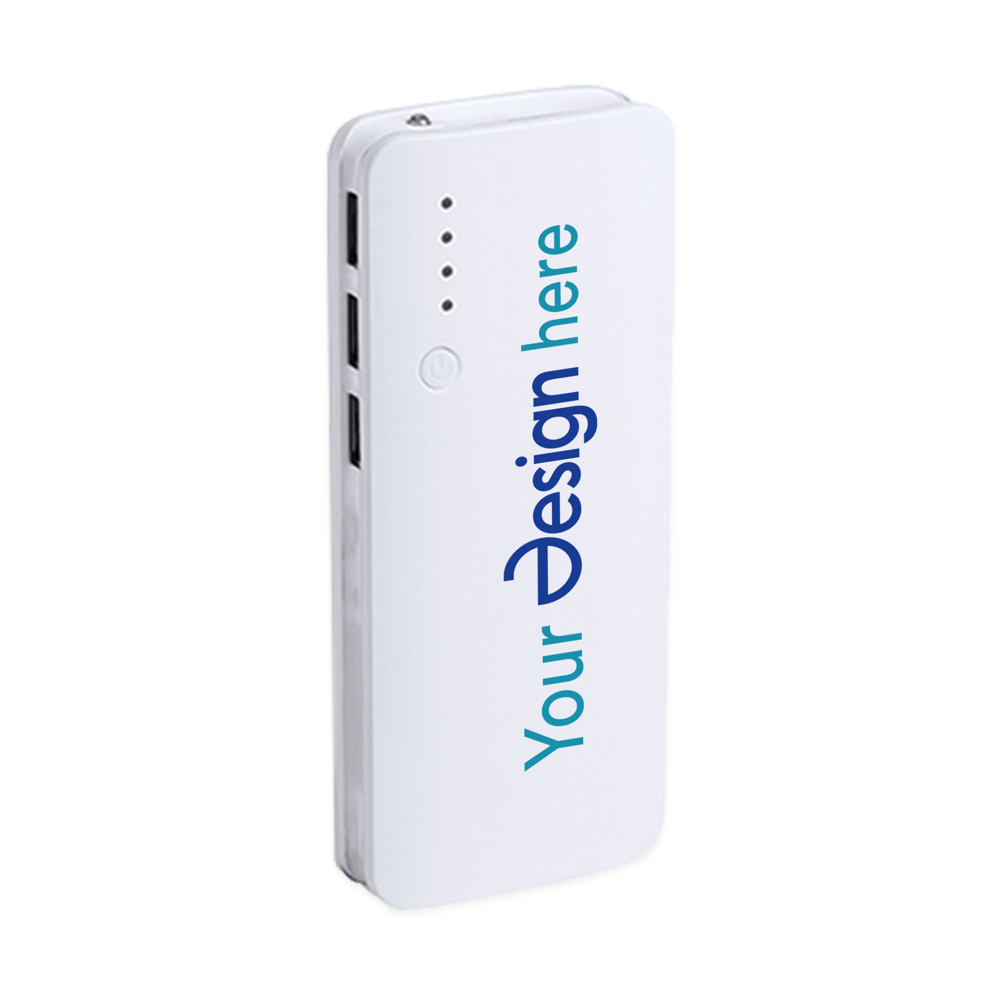 Batterie externe - 10.000 mAh | 3 ports | Torche LED