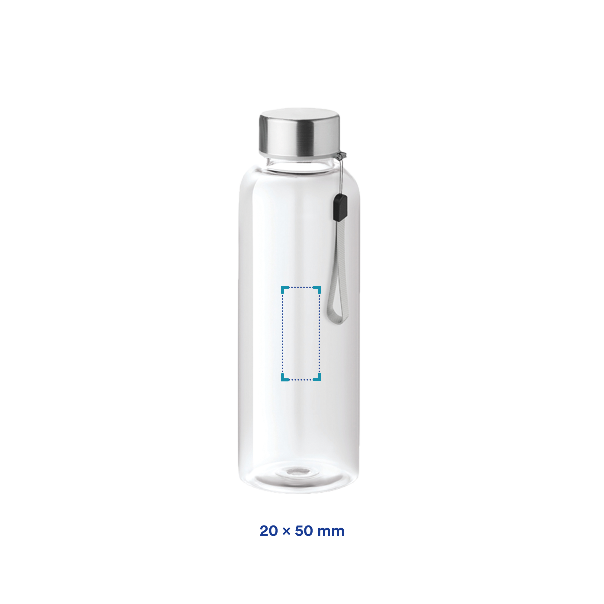 Bouteille d'eau - 500 ml | RPET | 100% étanche