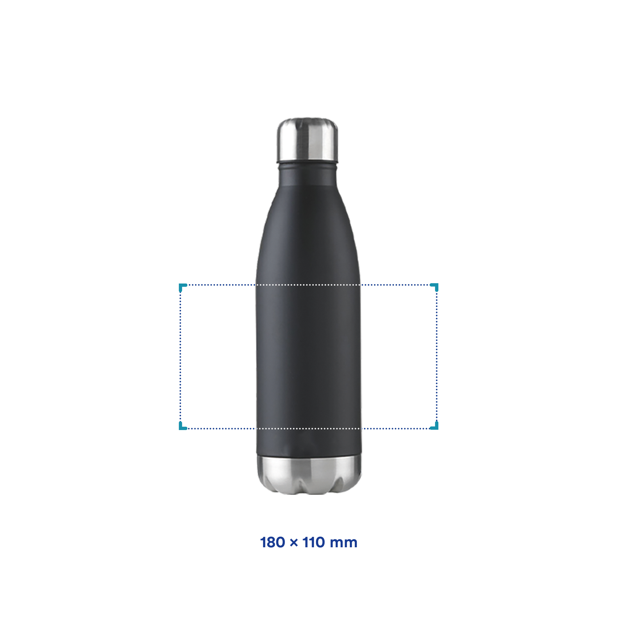 Bouteille thermos - 500 ml | Acier inoxydable | Étanche