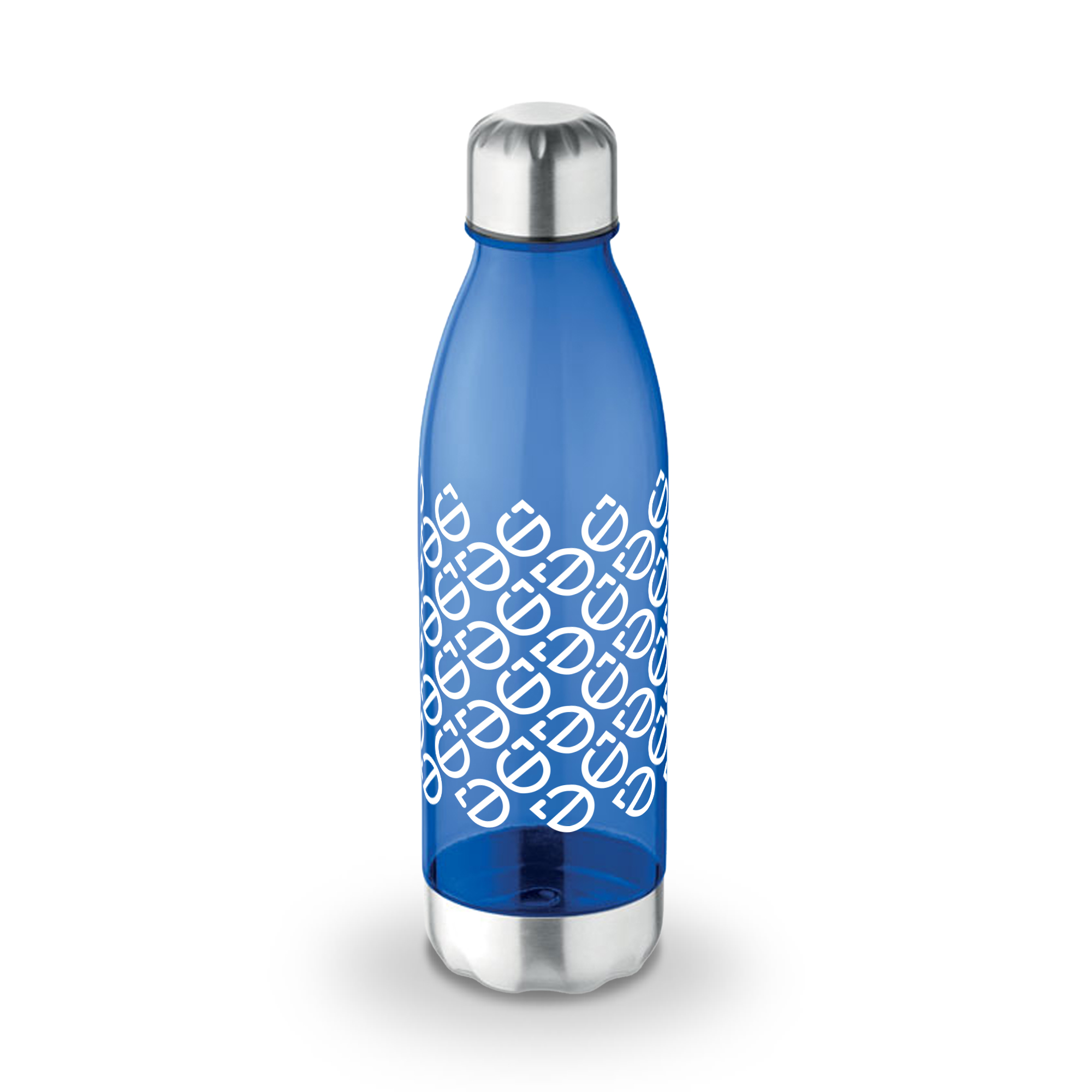 Bouteille d'eau Tritan - 600 ml | Acier inoxydable | Impression 1 couleur