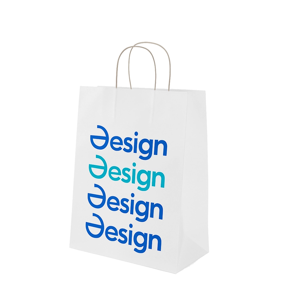 Sac en papier - A4 | Blanc ou brun | Meilleur prix