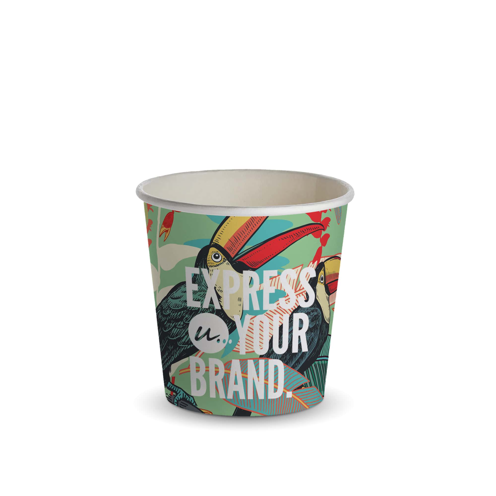 Gobelet en carton - 100 ml | Format espresso | Quadrichromie