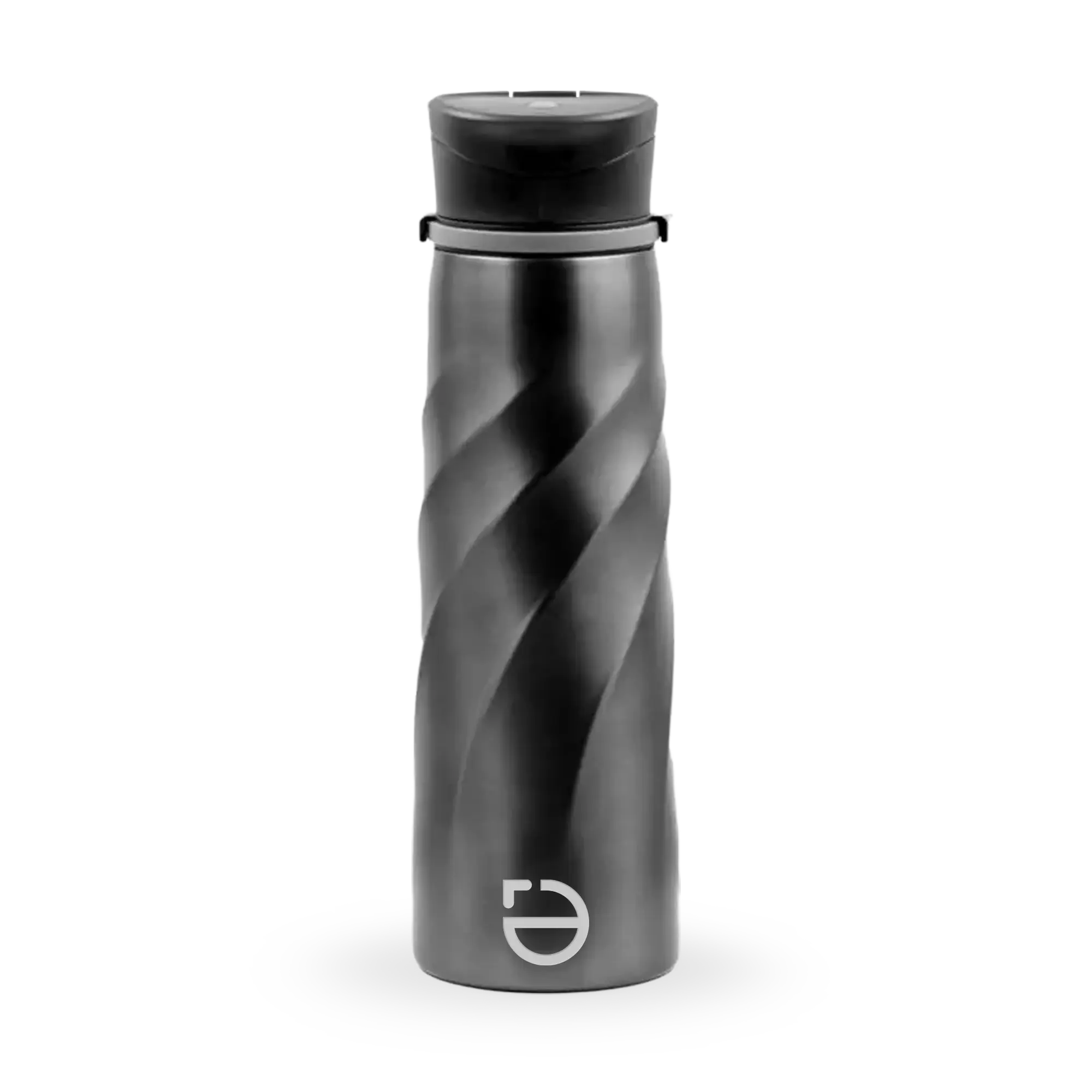 Gourde en acier inoxydable – 1000 ml | Léger | Bouchon entièrement démontable | Avec sangle de transport