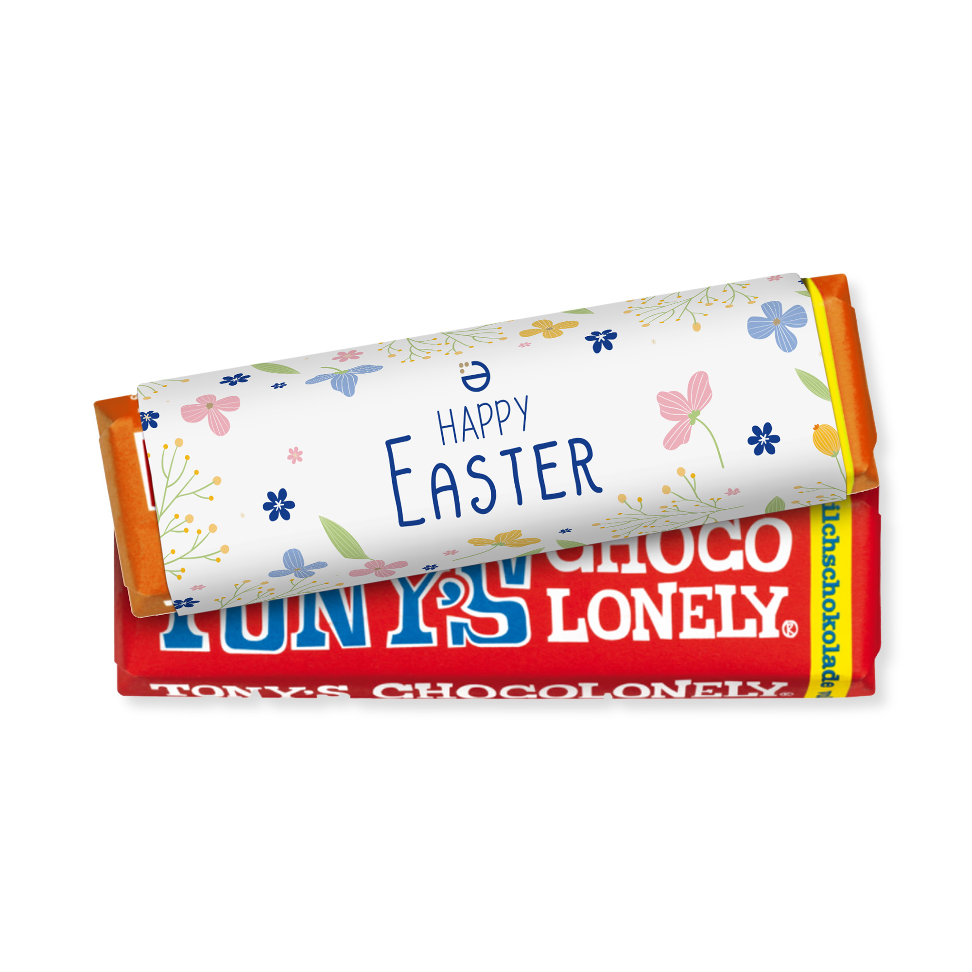 Tony's Chocolonely | Barre de chocolat | 50 grammes | Quadrichromie
