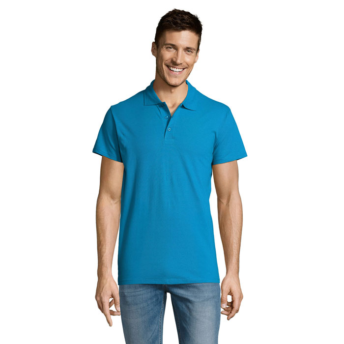 Polo Leon - Homme | 170 g/m² coton | Impression 2 couleurs