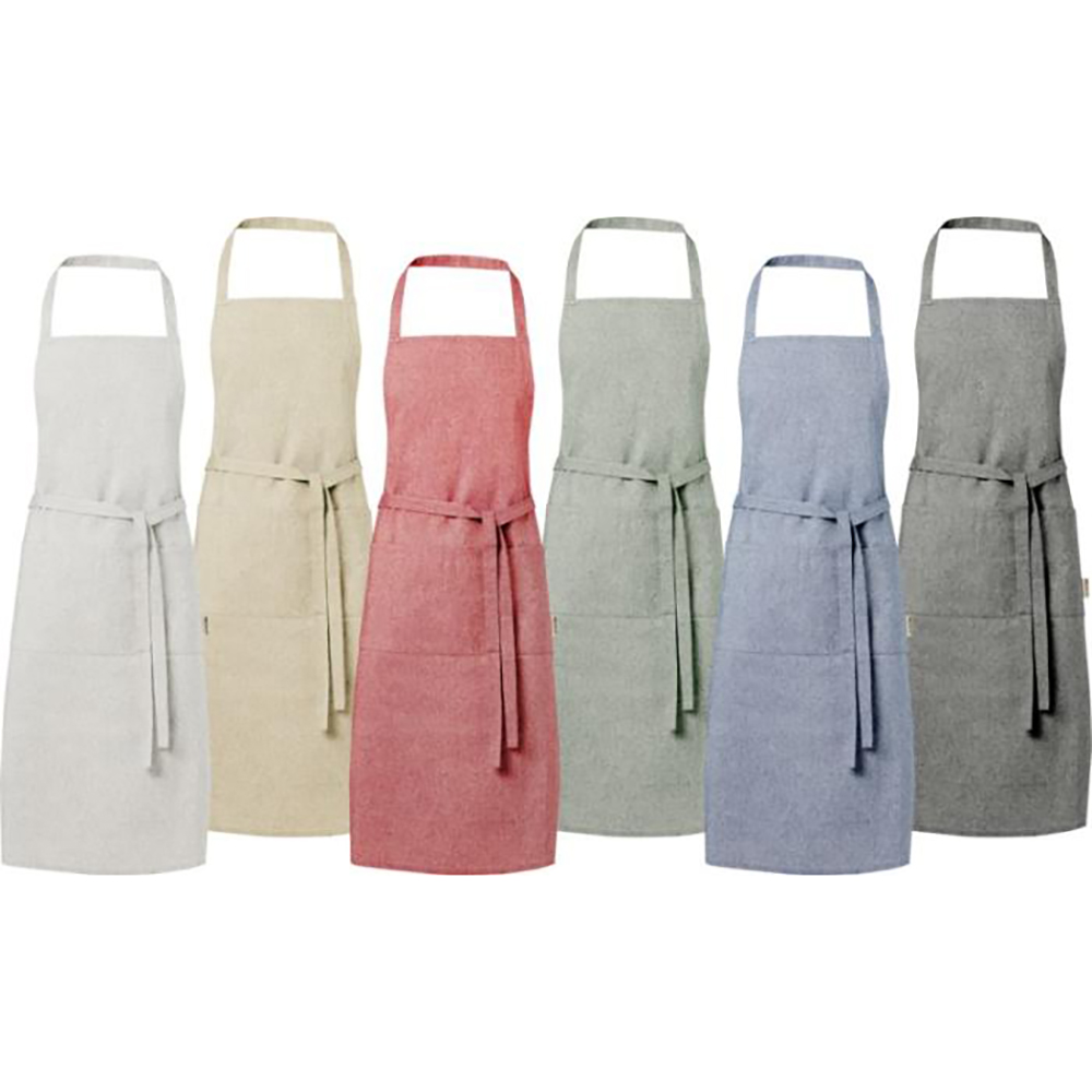 Tablier recyclé | Coton recyclé | 200 g/m² | 2 poches