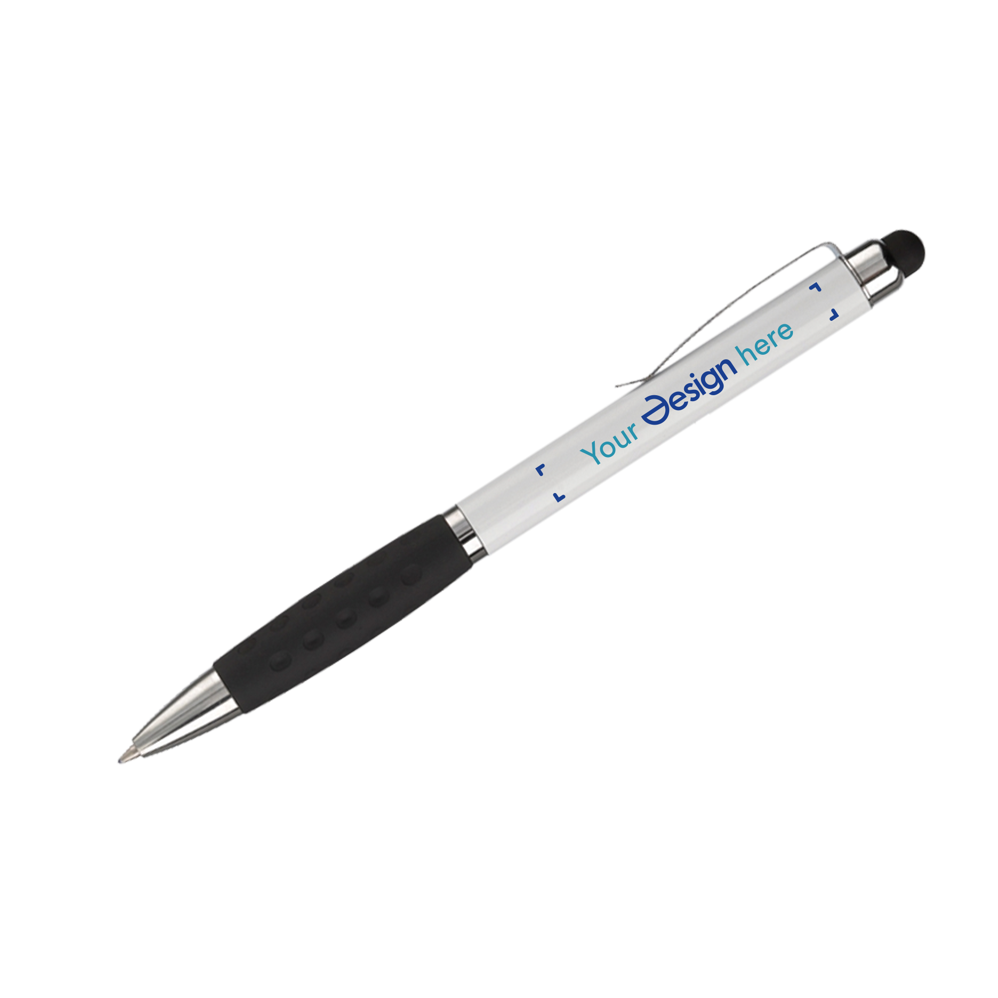 Stylo à bille | Tactile | ABS & métal | Jusqu'à 4 couleurs d'impression